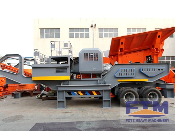 mobile jaw crusher